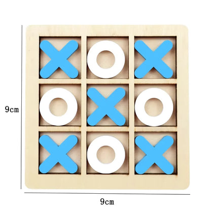 Montessori Holz Tic-Tac-Toe Lernspiel
