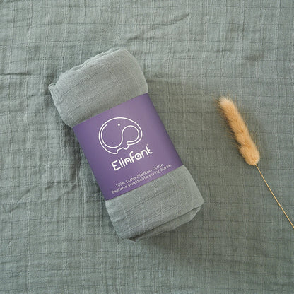 Bamboo Cotton Baby Muslin Swaddle Blanket
