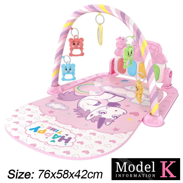 Baby Fitness Play Mat with Music & Piano