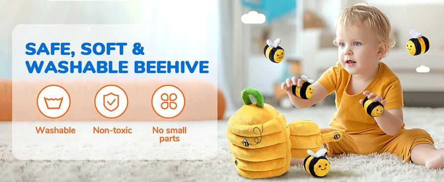 Sensory Baby Beehive Toy