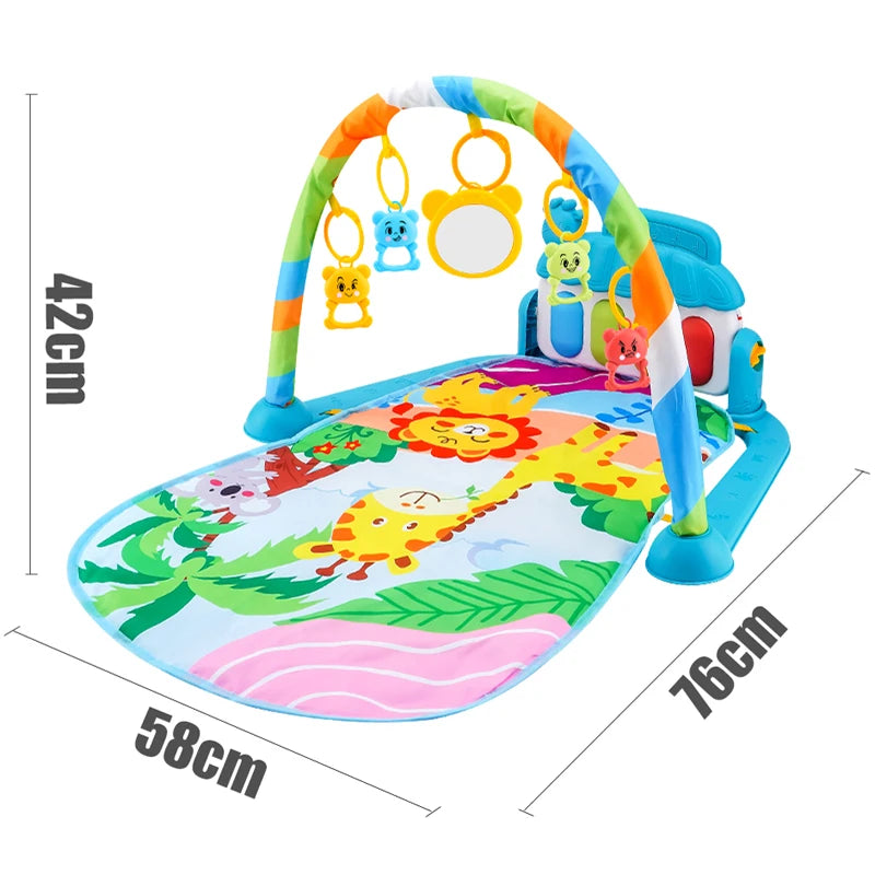 Baby Fitness Play Mat with Music & Piano