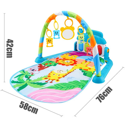 Baby Fitness Play Mat with Music & Piano