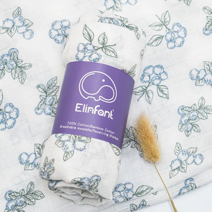 Bamboo Cotton Baby Muslin Swaddle Blanket
