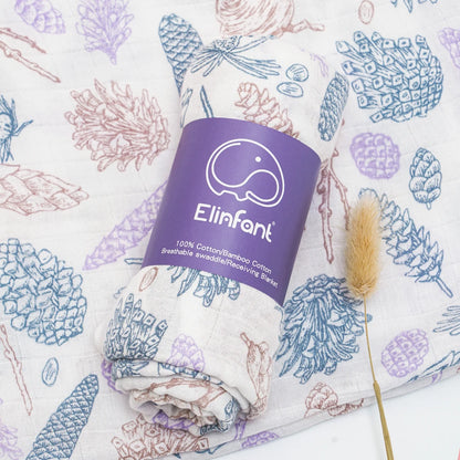 Bamboo Cotton Baby Muslin Swaddle Blanket