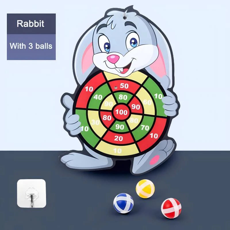 Montessori Klett-Dartspiel für Kinder – Spiel, Spaß & Bewegung