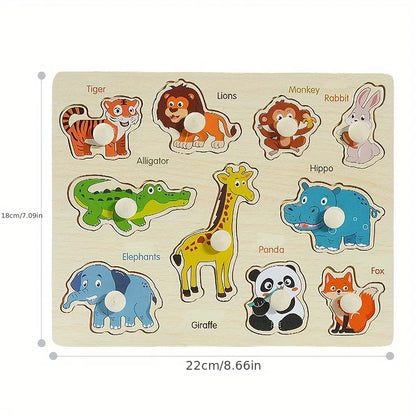 Wooden Puzzles for Babies & Toddlers