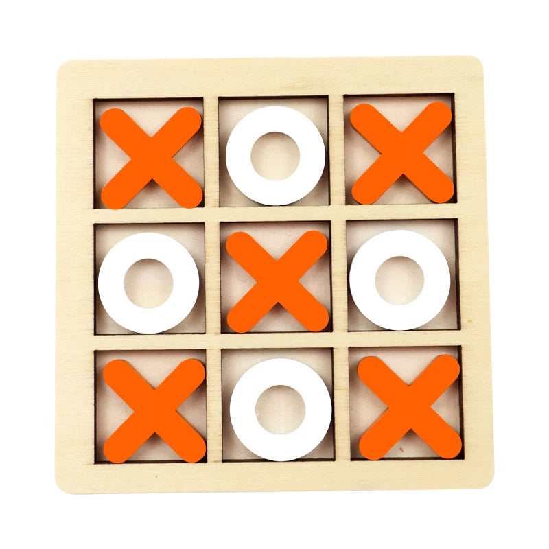Montessori Holz Tic-Tac-Toe Lernspiel