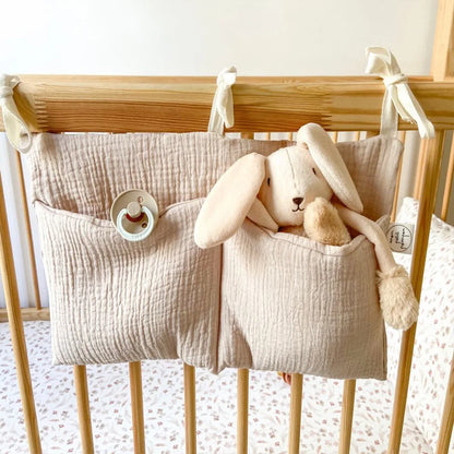 Multifunctional Baby Cot Storage Bag