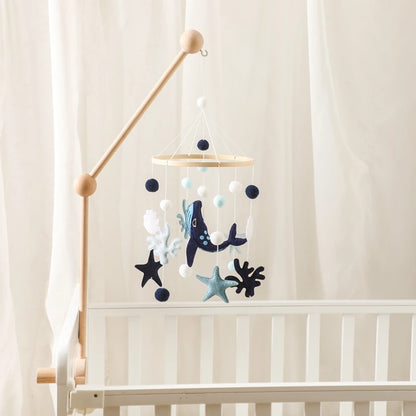 Baby Holz-Rassel mit Tiermotiv