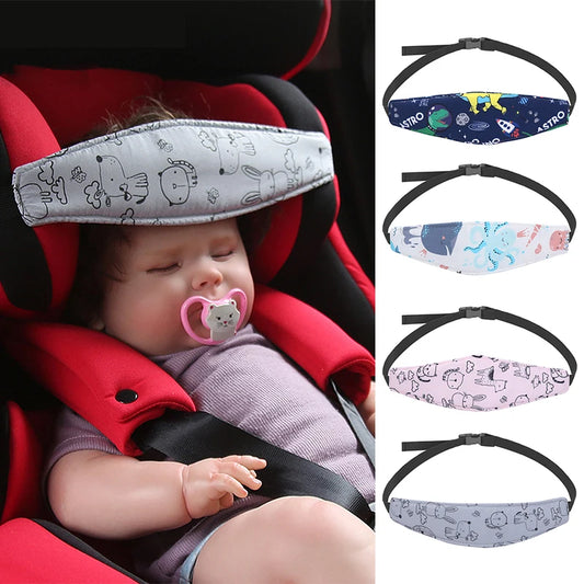 🚗💤 Kopfstützgurt für Babys & Kinder – Bequemer Halt auf jeder Fahrt